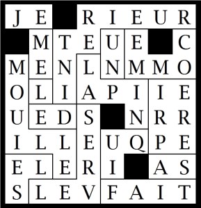 JE ME MOUILLE LES LEVRES DE L'INTERIEUR COMME UN LAPIN QUI FAIT SA PRIERE