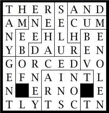 THERE HAD BEEN MANY GENTLY ENFORCED RULES AND MUCH BENEVOLENT CONSTRAINT