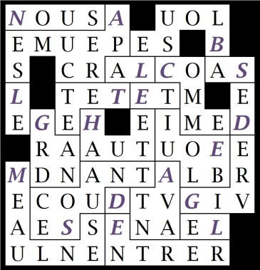 NOUS APERCUMES LE GRAND MEAULNES SECOUANT AVANT D ENTRER LE GIVRE DE SA BLOUSE LA TETE HAUTE ET COMME EBLOUI-let