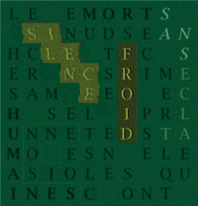 LE SILENCE EST FROID ET LES MARCHES HUMAINES CLOISONNEES NE SONT QUE LES PREMICES D UNE MORT SANS ECLAT-letc