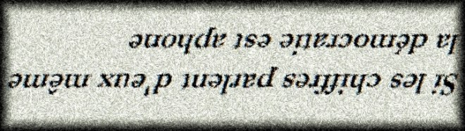 SI LES CHIFFRES PARLENT D EUX MEME LA DEMOCRATIE EST APHONE-txt180