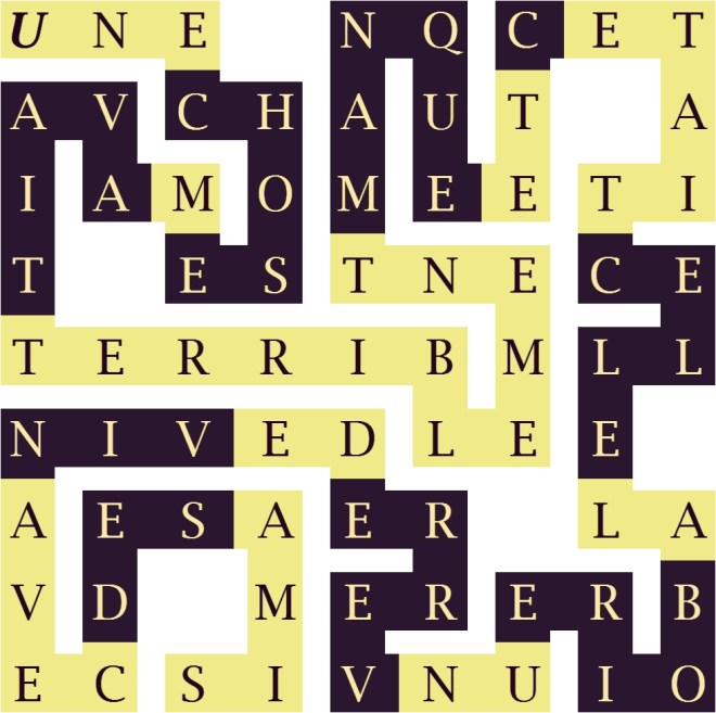 UNE CHOSE -s