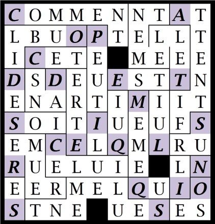 COMMENT PEUT IL ETRE - letc1