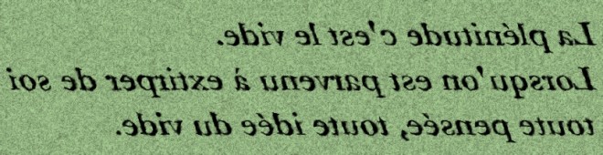LA PLENITUDE C EST - txt0R