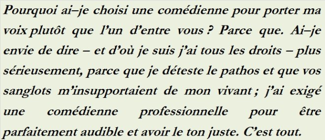 PARCE QUE JE DETESTE - txt1