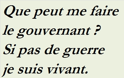 QUE PEUT ME FAIRE - txt0