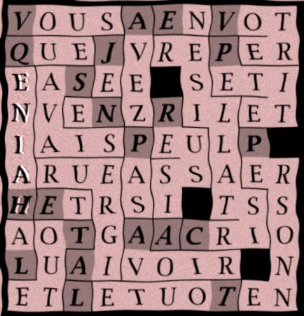 VOUS AVEZ REUSSI A CRISTALLISER - letc1