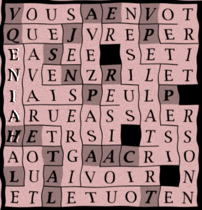 VOUS AVEZ REUSSI A CRISTALLISER - letc1