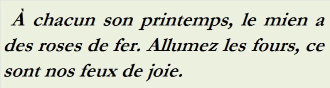 A CHACUN SON PRINTEMPS - txt0
