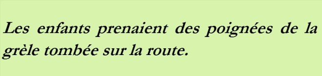 LES ENFANTS PRENAIENT - txt0