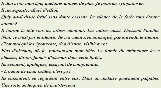 PLUS D OISEAUX DIS JE - text1