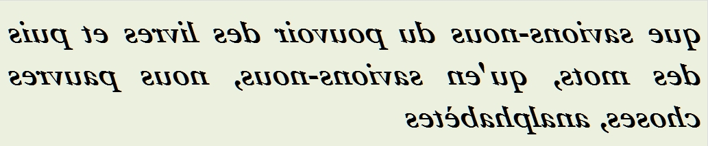 QUE SAVIONS NOUS DU POUVOIR - txt0r