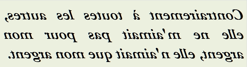 CONTRAIREMENT A TOUTES LES AUTRES - txt0r