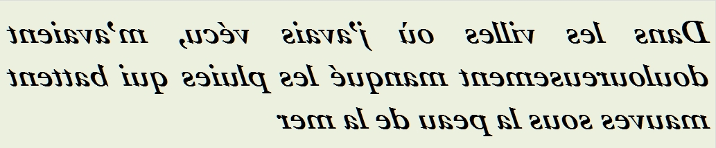 DANS LES VILLES OU J AVAIS VECU - txt0r