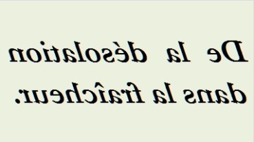 DE LA DESOLATION DANS - txt0r