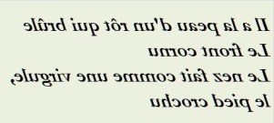 IL A LA PEAU D UN ROT QUI BRULE - txt0r