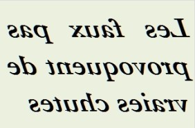 LES FAUX PAS PROVOQUENT - txt0r