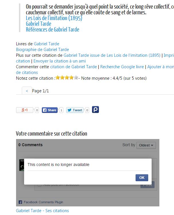 réaction dico citation