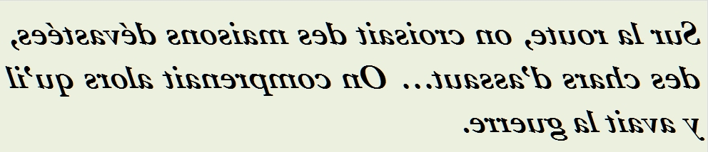 SUR LA ROUTE ON CROISAIT - TXT0R