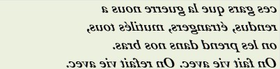 CES GARS QUE LA GUERRE NOUS A RENDUS - letc1-txt0r