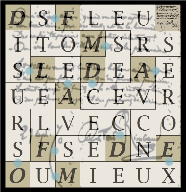 DIS LE AVEC DES FLEURS - letcr1-exp1s