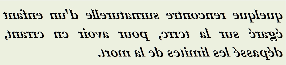 QUELQUE RENCONTRE SURNATURELLE - txt0r