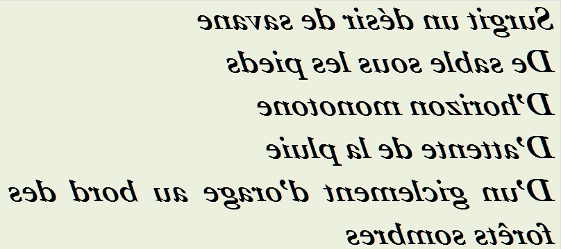 SURGIT UN DESIR DE SAVANE - txt1r