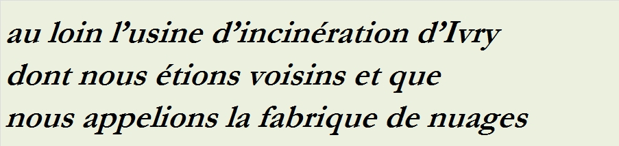 AU LOIN L USINE D INCINÉRATION D IVRY - txt0