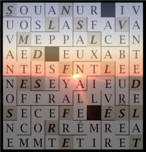 SOUS LA NAPPE MOUVANTE DE - letc1-exp