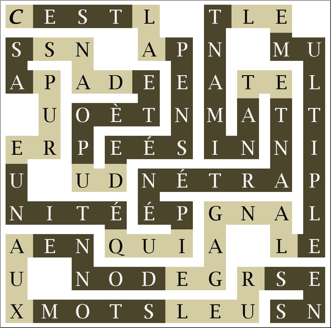 C EST LA PENSÉE DU POÈTE - s