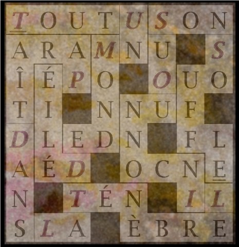 TOUT UN MONDE DÉLIÉ PARAÎT - letcr1-exp