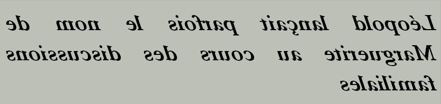 III - LÉOPOLD LANÇAIT PARFOIS - txt0r