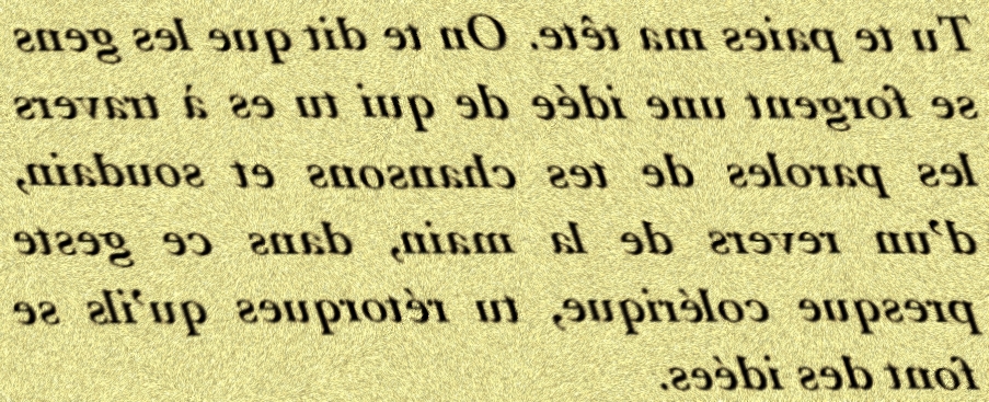 TU TE PAIES MA TÊTE - txt0r