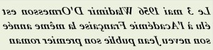 02-05-1956 -LE 3 MAI 1956 WLADIMIR D ORMESSON- txt0r