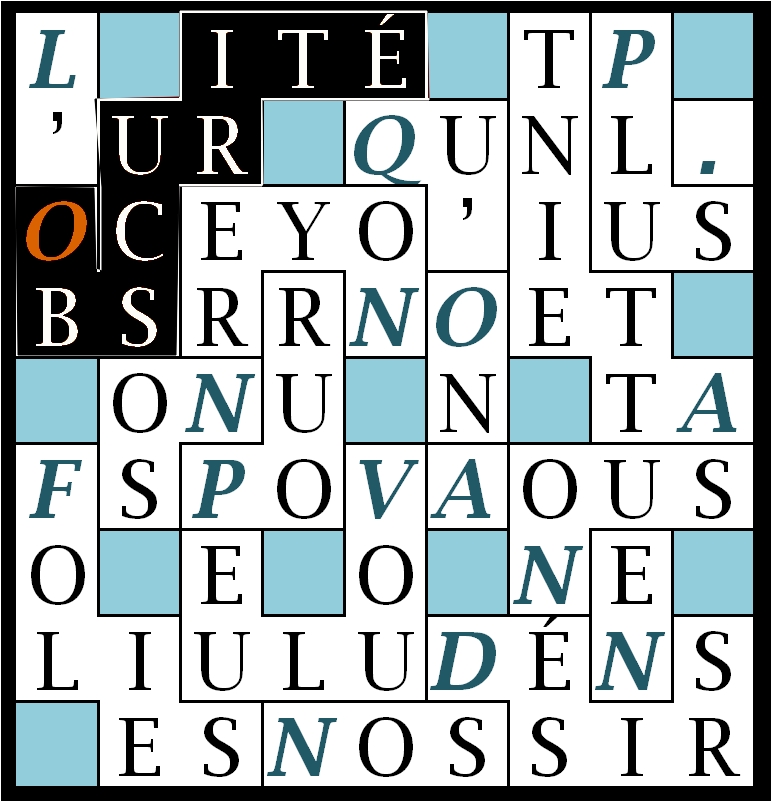 L_ OBSCURITÉ QU_ ON A VOULUE-let