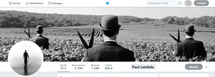 Paul Lambda Twitter