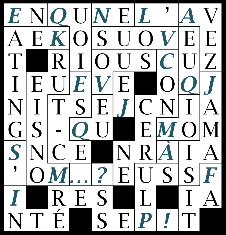 en quoi est-ce que je vous concerne !-let