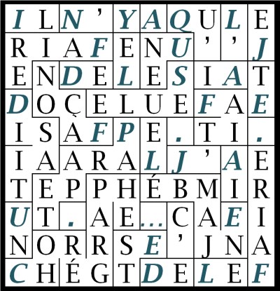 il n_ y a qu_ une seule faÇon-let