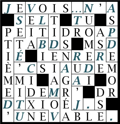 je vois … tu n_ as pas de remords-let