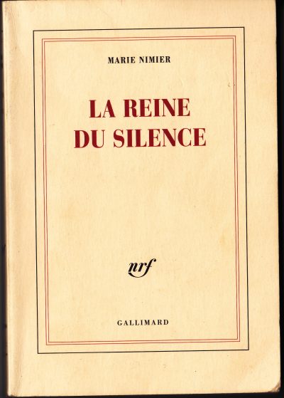 la reine du silence - couverture