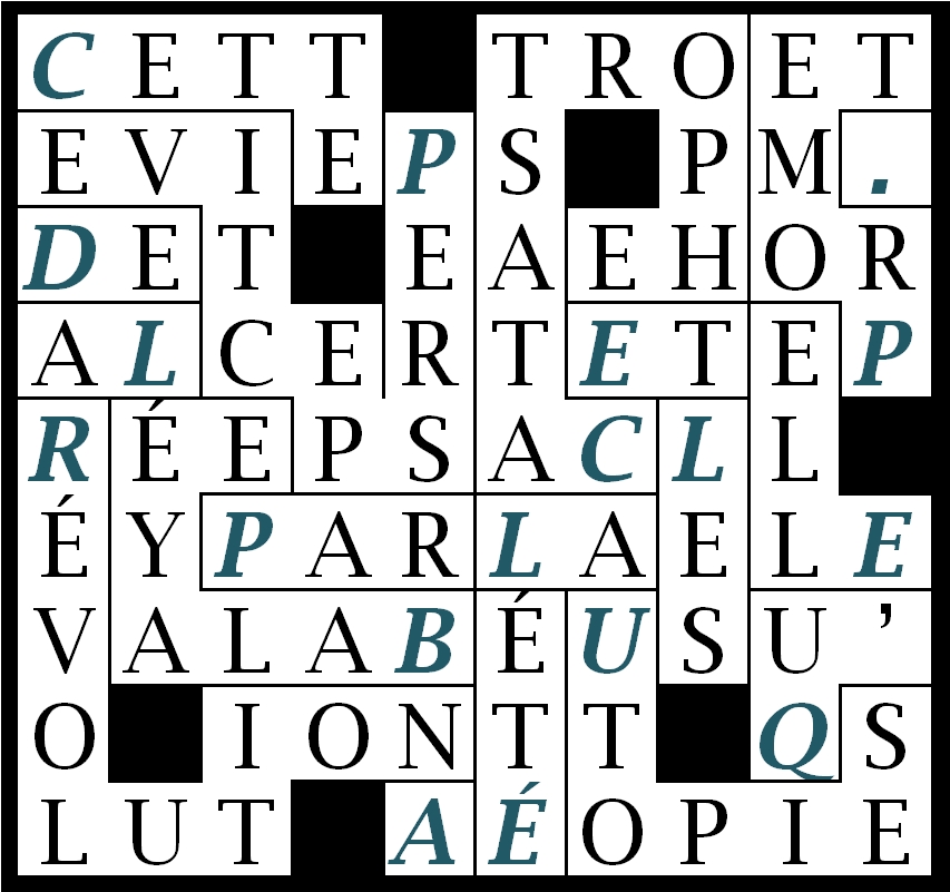 CETTE PERSPECTIVE DE LA RÉVOLUTION-let