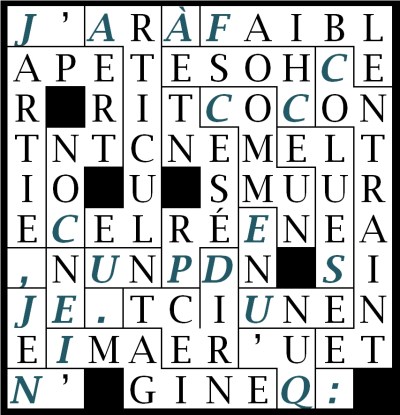 J’ ARTICULE UN PRÉSENT-let