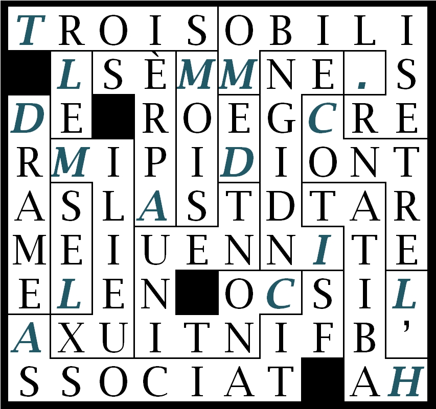 TROIS MOIS APRÈS LE DRAME-LET