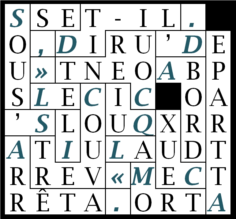 P20 - SOUS LE COUVERT IL S’ ARRÊTA-let