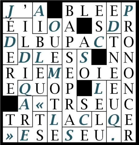 A06-J’ AI OUBLIÉ DE DIRE-let