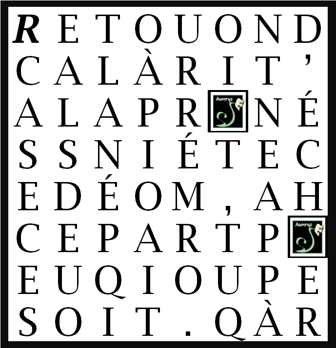 RETOUR À LA CASE DÉPART-le