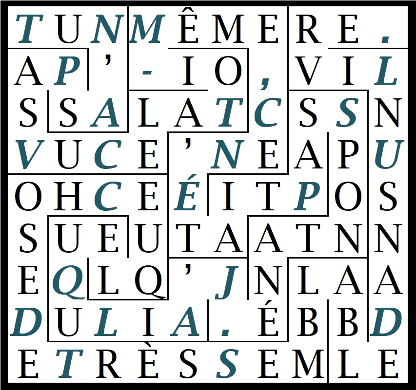 08-Les Dépossédés - TU N’ AS PAS VU-LET