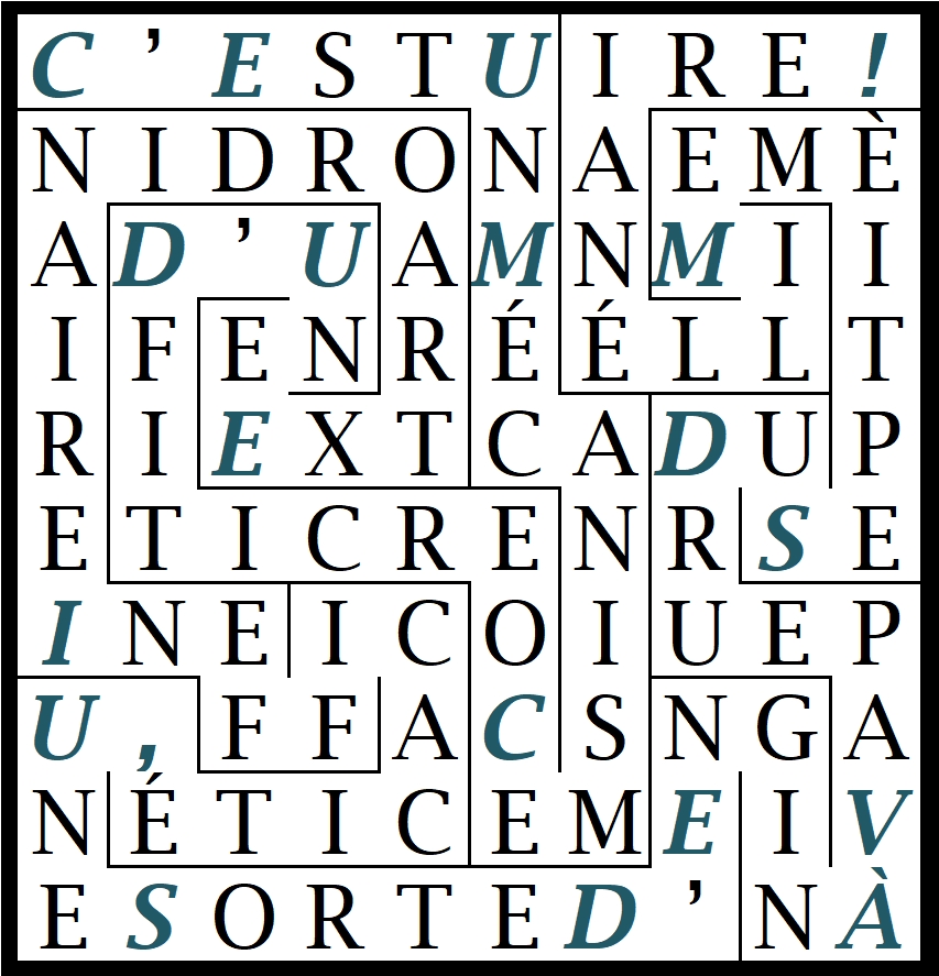 31C-Les Dépossédés -C’ EST UN MÉCANISME-LET